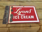 Lyons-ice-cream-Original-enamel-sign